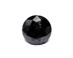 1.69 Carat Natural Black Round Diamond GIA