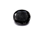 1.36 Carat Natural Black Oval Diamond GIA