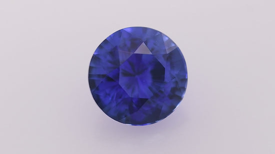 1.34 Carat Blue SRI LANKAN Round Sapphire
