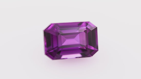 3.26 Carat Purple MADAGASCAR Emerald Sapphire CD