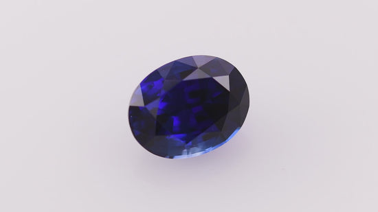 1.42 Carat Blue SRI LANKAN Oval Sapphire
