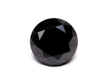 1.04 Carat Natural Black Round Diamond GIA