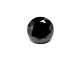 1.69 Carat Natural Black Round Diamond GIA
