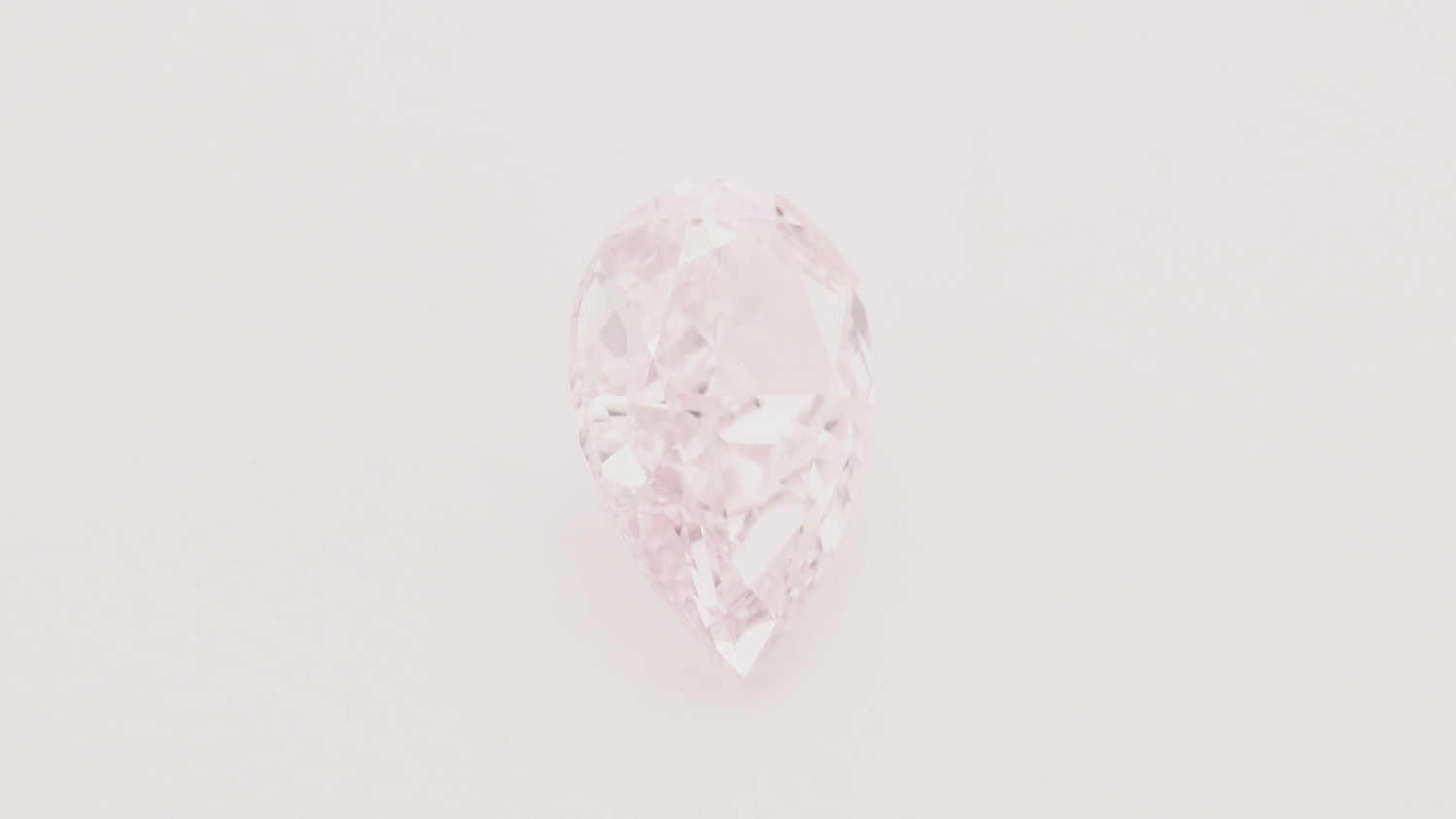 0.51 Carat Fancy Light Purplish Pink Pear Diamond VS1 GIA