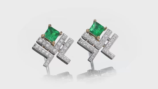 LEGACY - Princess Emerald Earrings