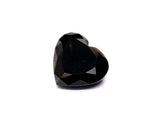 1.72 Carat Natural Black Heart Diamond GIA