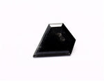 1.27 Carat Natural Black Shield Diamond GIA
