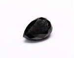 1.47 Carat Natural Black Pear Diamond GIA