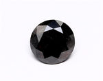 1.33 Carat Black Round Diamond