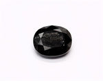 0.45 Carat Natural Black Oval Diamond GIA