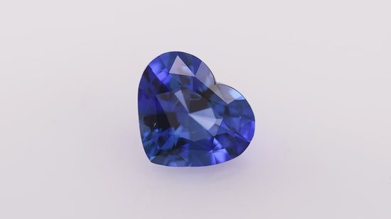 3.28 Carat Blue SRI LANKAN Heart Sapphire CD