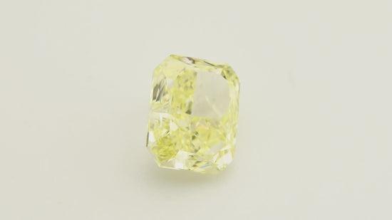 1.02 Carat Fancy Yellow Radiant Diamond VS2 GIA