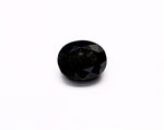 1.46 Carat Natural Black Oval Diamond GIA