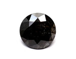 1.02 Carat Natural Black Round Diamond GIA