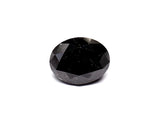 1.54 Carat Natural Black Oval Diamond GIA