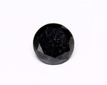 1.21 Carat Natural Black Round Diamond GIA