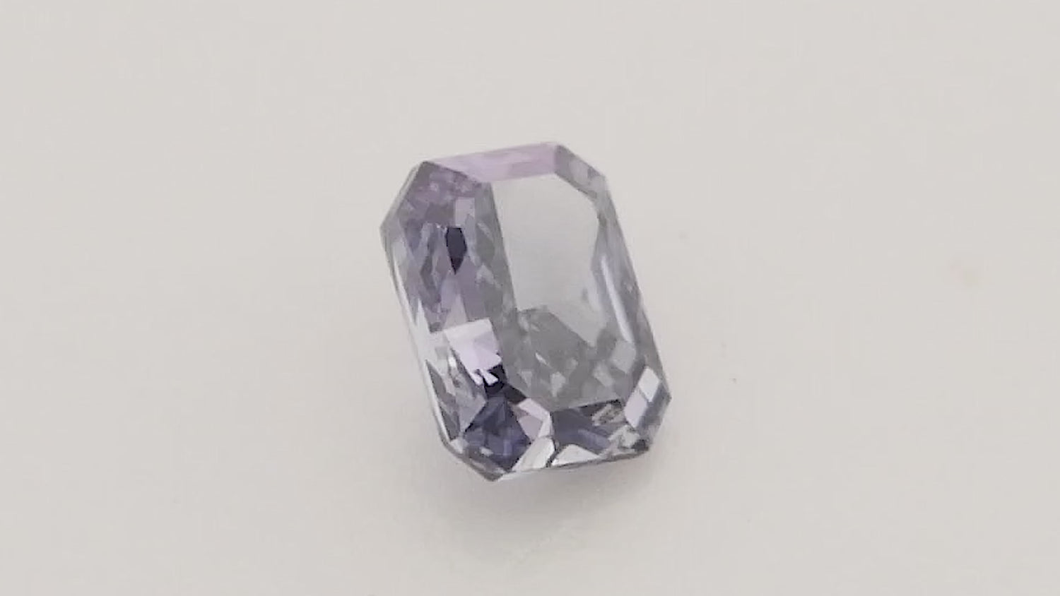 0.05 Carat Fancy Dark Gray Blue Radiant Diamond (VS2) GIA