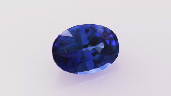 1.01 Carat Blue SRI LANKAN Oval Sapphire
