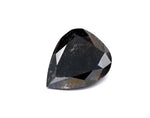 0.5 Carat Natural Black Pear Diamond GIA