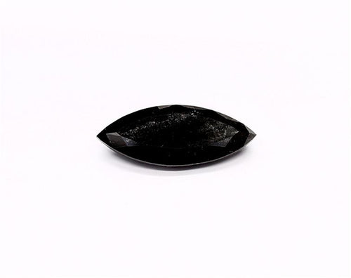 1.5 Carat Natural Black Marquise Diamond GIA