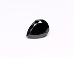 4.42 Carat Natural Black Pear Diamond GIA