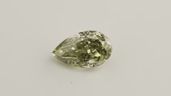 0.73 Carat Chameleon Pear Diamond IF GIA