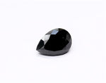 3.07 Carat Natural Black Pear Diamond GIA