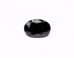 1.11 Carat Natural Black Oval Diamond GIA