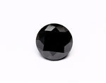 3.03 Carat Natural Black Round Diamond GIA