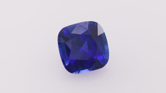 1.93 Carat Blue SRI LANKAN Cushion Sapphire