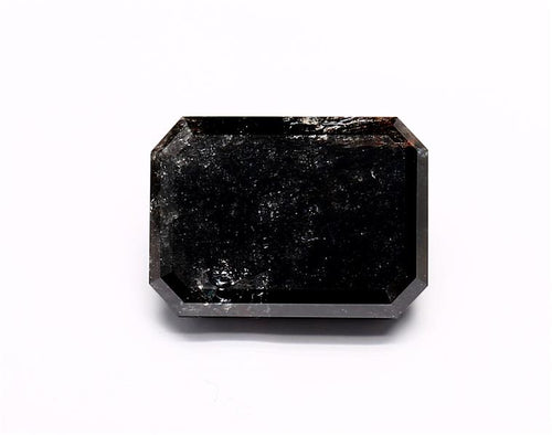 3.97 Carat Black Emerald Diamond