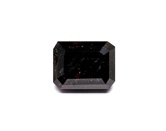 1.76 Carat Natural Black Emerald Diamond GIA