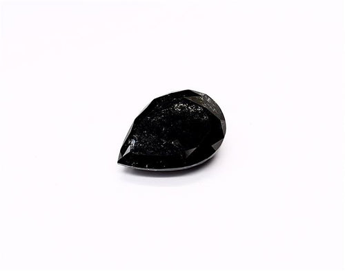 2.33 Carat Natural Black Pear Diamond GIA