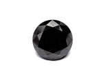 2.83 Carat Black Round Diamond