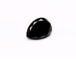 4.29 Carat Natural Black Pear Diamond GIA