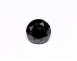 1.06 Carat Natural Black Round Diamond GIA