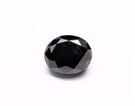 1.12 Carat Natural Black Oval Diamond GIA