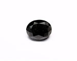 1.7 Carat Natural Black Oval Diamond GIA
