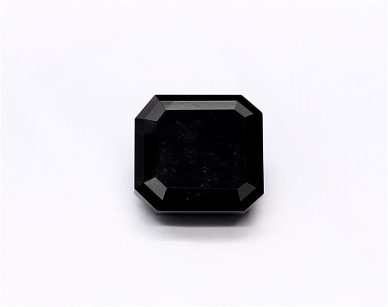 0.8 Carat Natural Black Emerald Diamond GIA
