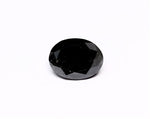 1.38 Carat Natural Black Oval Diamond GIA