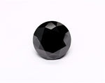 4.22 Carat Black Round Diamond