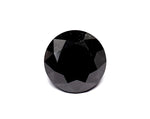 1.9 Carat Natural Black Round Diamond GIA