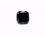 3.11 Carat Natural Black Cushion Diamond GIA