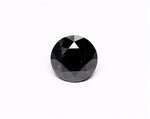 1.08 Carat Natural Black Round Diamond GIA