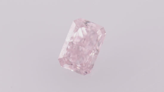 0.40 Carat Fancy Pink Radiant Diamond SI1 GIA