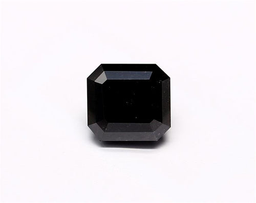 0.89 Carat Natural Black Emerald Diamond GIA