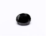 0.57 Carat Natural Black Oval Diamond GIA