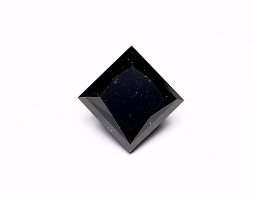 1.09 Carat Natural Black Princess Diamond GIA