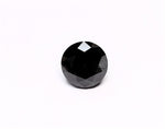 1.9 Carat Natural Black Round Diamond GIA