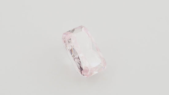 0.75 Carat Fancy Pink Radiant Diamond VVS1 GIA